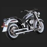 TERMINALI VANCE HINES STRAIGHTSHOTS HS SLIP-ON HARLEY SOFTAIL SLIM,CROSS BONES,DELUXE,BREAKOUT
