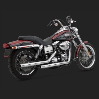 TERMINALI VANCE HINES STRAIGHTSHOTS HS SLIP-ONS MUFFLER HARLEY DAVIDSON DYNA