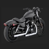 TERMINALI VANCE HINES STRAIGHTSHOTS HS SLP-ONSHARLEY SPORTSTER XL 2004-2013