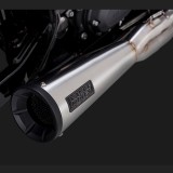 VANCE HINES STAINLESS 2-INTO-1 UPSWEEP EXHAUST FOR DYNA 1991-2017 - DETAIL