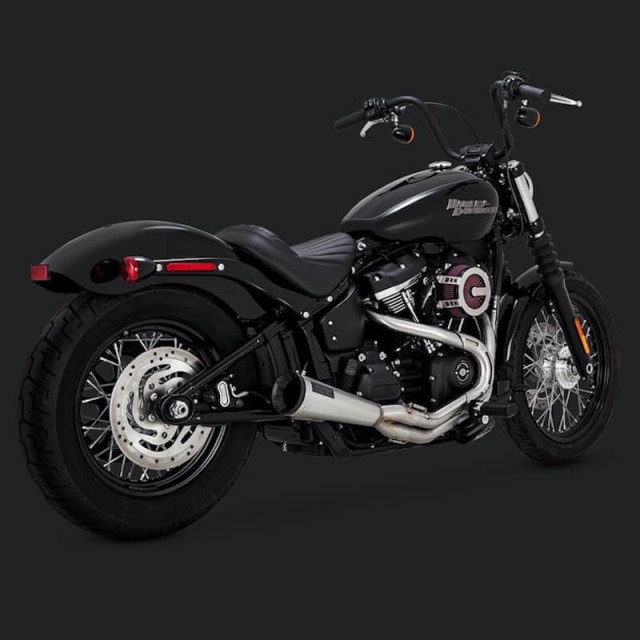 VANCE HINES STAINLESS 2-INTO-1 UPSWEEP EXHAUST FOR SOFTAIL 2018-2021