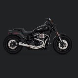 VANCE HINES STAINLESS 2-INTO-1 UPSWEEP EXHAUST FOR SOFTAIL 2018-2021 - SIDE