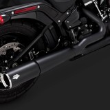 SCARICO VANCE & HINES PRO PIPE NERO PER HARLEY SOFTAIL 2018-2021