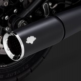 SCARICO VANCE & HINES PRO PIPE NERO PER HARLEY SOFTAIL 2018-2021 - DETTAGLIO