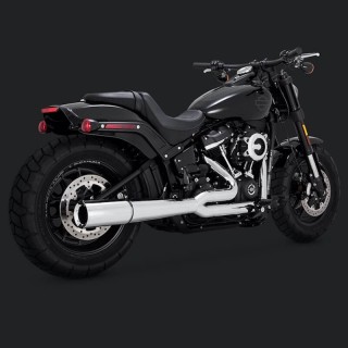 VANCE & HINES PRO PIPE CHROME EXHAUST FOR HARLEY SOFTAIL 2018-2021
