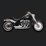 SCARICHI VANCE HINES SHORTSHOTS STAGGERED CROMO SOFTAIL FAT BOY,KING,BREAKOUT