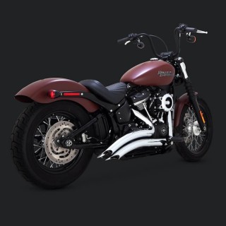 SCARICHI VANCE HINES BIG RADIUS 2 IN 2 CROMO HARLEY SOFTAIL 2018-2021