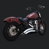 VANCE HINES BIG RADIUS CHROME EXHAUST HARLEY SOFTAIL 2018-2021