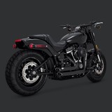 SCARICHI VANCE HINES SHORTSHOTS STAGGERED NERI SOFTAIL 2018-2021