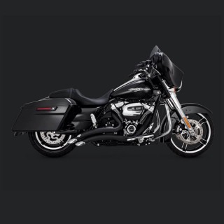 SCARICHI VANCE HINES BIG RADIUS 2 IN 2 BLACK HARLEY TOURING 2017-2021