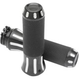 DRAG SPECIALTIES COBRA HAND GRIPS BLACK/NATURAL 354126 FOR HARLEY