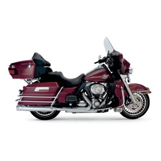 SUPERTRAPP STOUT 4" CHROME SLIP-ONS MUFFLER HARLEY TOURING 2010-2016