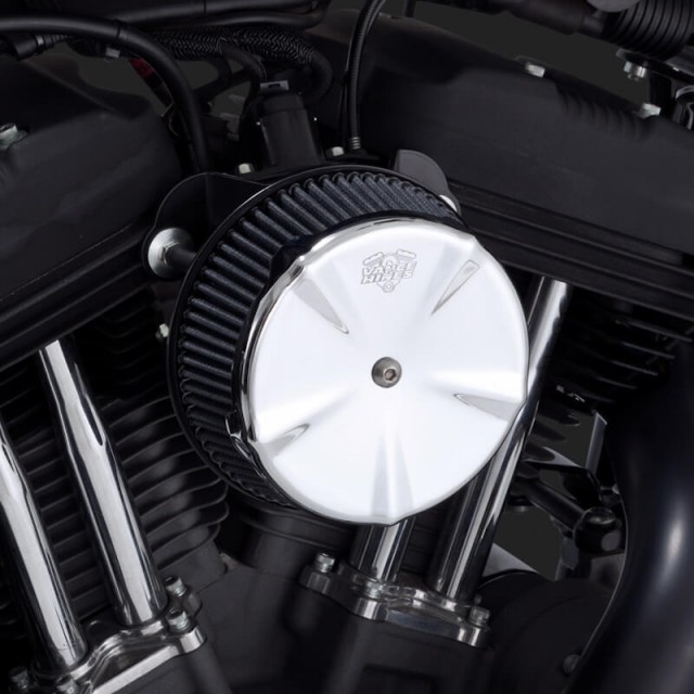 VANCE HINES VO2 AIR INTAKE CHROME SKULLCAP