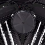 VANCE HINES VO2 AIR INTAKE MATT BLACK SKULLCAP