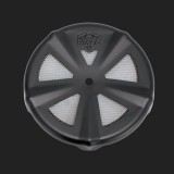 SKULLCAP CROWN MATT BLACK COVER FOR VANCE HINES VO2 AIR CLEANER