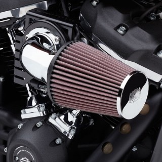 COBRA CONE AIR INTAKE CHROME FOR HARLEY TOURING 2017-2021
