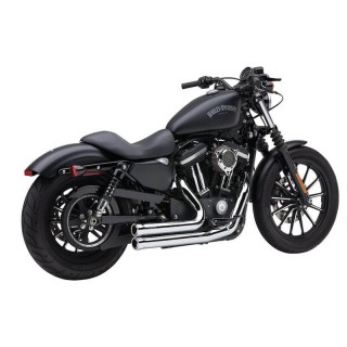 COBRA SPEEDSTER SHORT 909 CHROME EXHAUST FOR HARLEY SPORTSTER XL 2014-2021