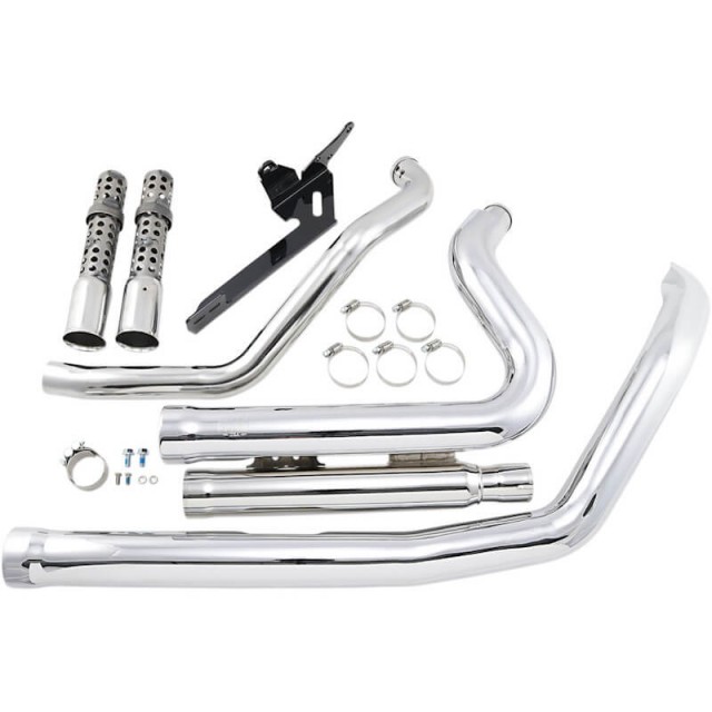 COBRA SPEEDSTER SHORT 909 CHROME EXHAUST FOR HARLEY SPORTSTER XL 2007-2013