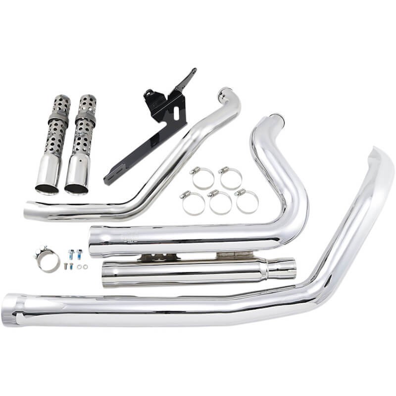COBRA SPEEDSTER SHORT 909 CHROME EXHAUST FOR HARLEY SPORTSTER XL 2007-2013