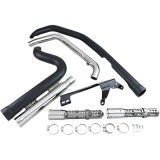 COBRA SPEEDSTER SHORT 909 BLACK EXHAUST FOR HARLEY SPORTSTER XL 2007-2013
