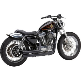 SCARICHI COBRA SPEEDSTER SHORT 909 NERI PER HARLEY SPORTSTER XL 1986-2003