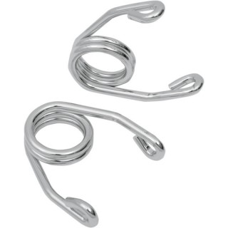 DRAG SPECIALTIES MOLLE A FORBICE CROMATE 3"(7,6 cm) PER SELLE SINGOLE