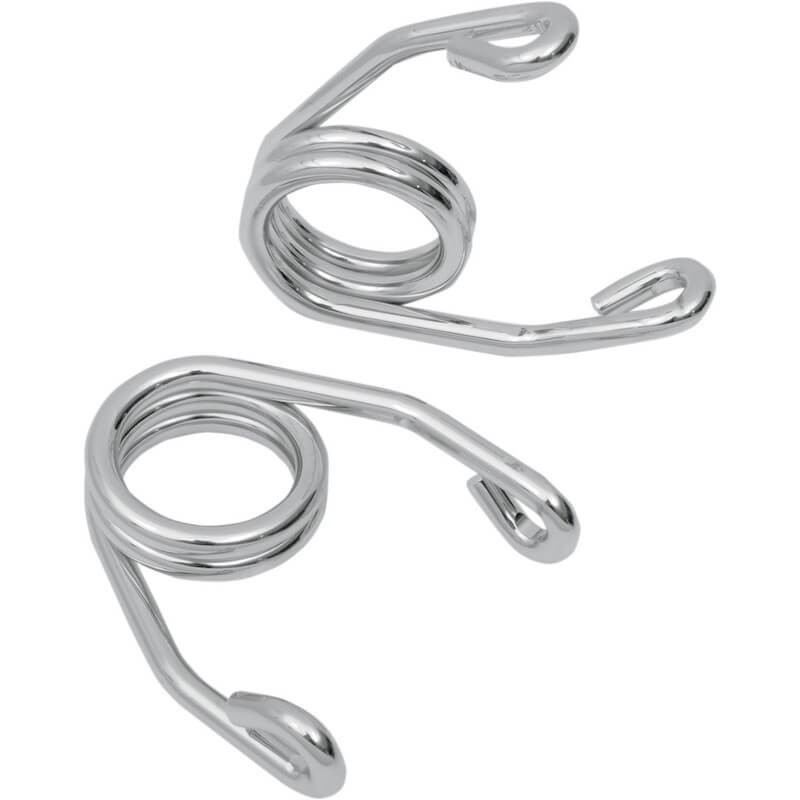 DRAG SPECIALTIES MOLLE A FORBICE CROMATE 3"(7,6 cm) PER SELLE SINGOLE