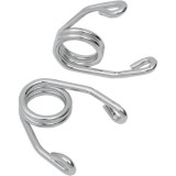 DRAG SPECIALTIES MOLLE A FORBICE CROMATE 3"(7,6 cm) PER SELLE SINGOLE