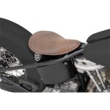 DRAG SPECIALTIES SMALL LOW PROFILE SPRING SEAT BROWN LEATHER