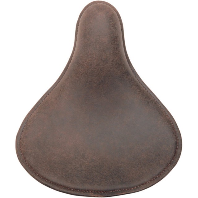 DRAG SPECIALTIES SMALL LOW PROFILE SPRING SEAT BROWN LEATHER