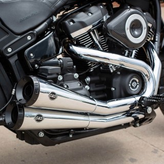 SCARICO S&S GRAND NATIONAL CROMO HARLEY SOFTAIL18-21 - DETTAGLIO