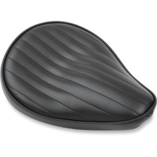 LE PERA SPRING SOLO SEAT PLEATED BLACK