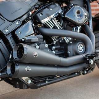 SCARICO S&S GRAND NATIONAL NERO HARLEY SOFTAIL18-21 - DETTAGLIO