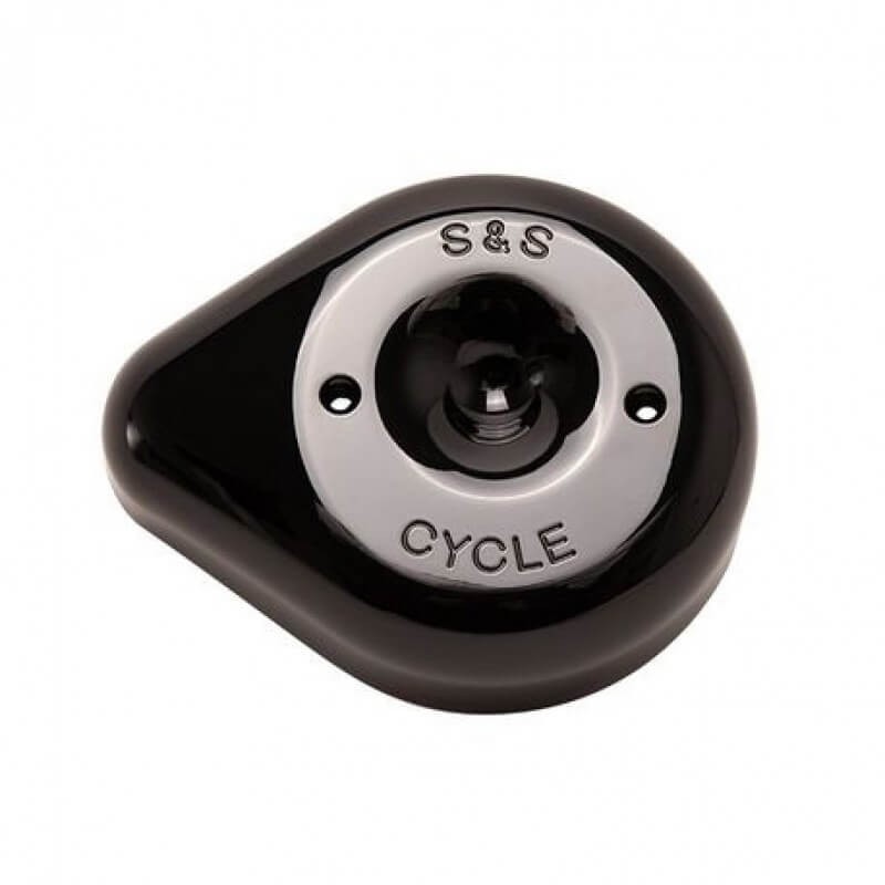 TEARDROP BLACK COVER FOR S&S STEALTH AIR CLEANER