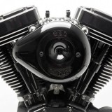 COVER TEARDROP SLASHER NERA FILTRO ARIA S&S STEALTH - MOTORE