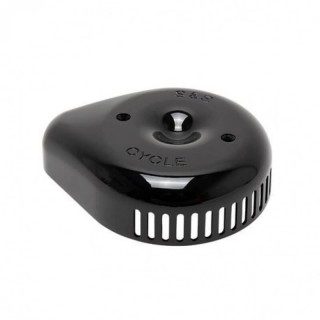 COVER FILTRO ARIA S&S TEARDROP SLASHER NERO - DETTAGLIO