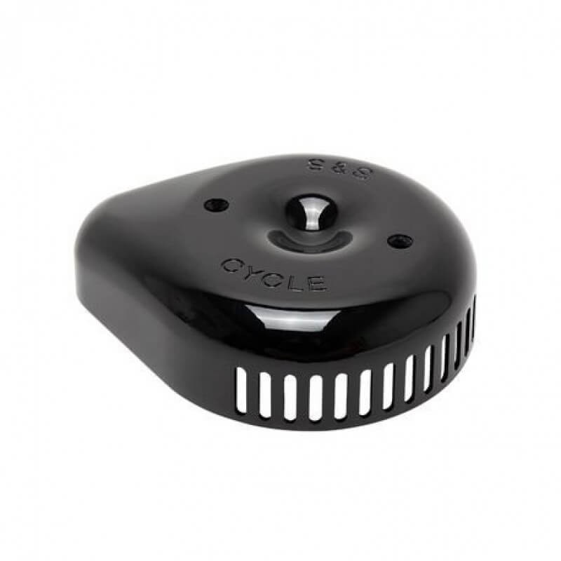 COVER FILTRO ARIA S&S TEARDROP SLASHER NERO - DETTAGLIO