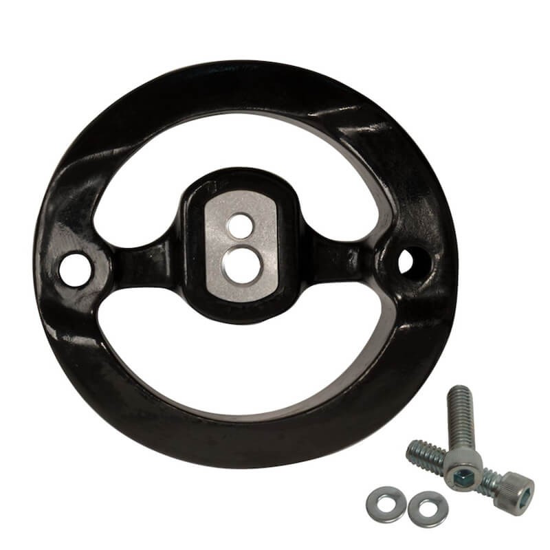 M8 STOCK COVER ADAPTER FOR S&S STEALTH AIR CLEANER KITS HARLEY TOURING '17-'21