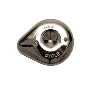 MINI TEARDROP CHROME COVER FOR S&S STEALTH AIR CLEANERS
