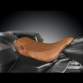 LE PERA STREAKER DIAMOND SOLO SEAT BROWN HARLEY TOURING 2008-2021