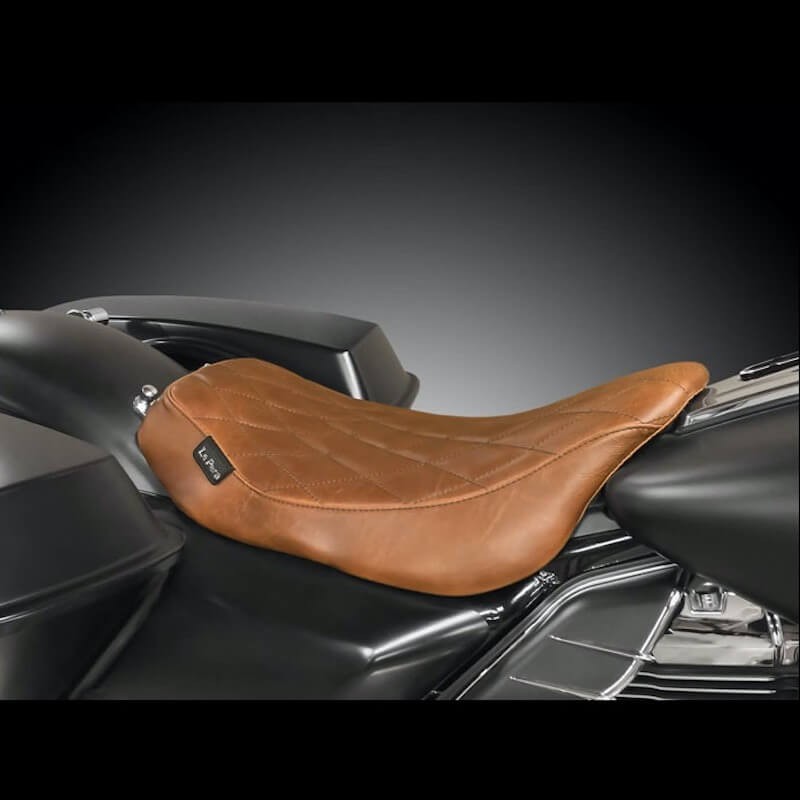 SELLA LE PERA STREAKER DIAMOND SOLO CUOIO HARLEY TOURING 2008-2021