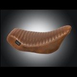 SELLA LE PERA STREAKER PLEATED SOLO SEAT CUOIO HARLEY TOURING 2008-2021