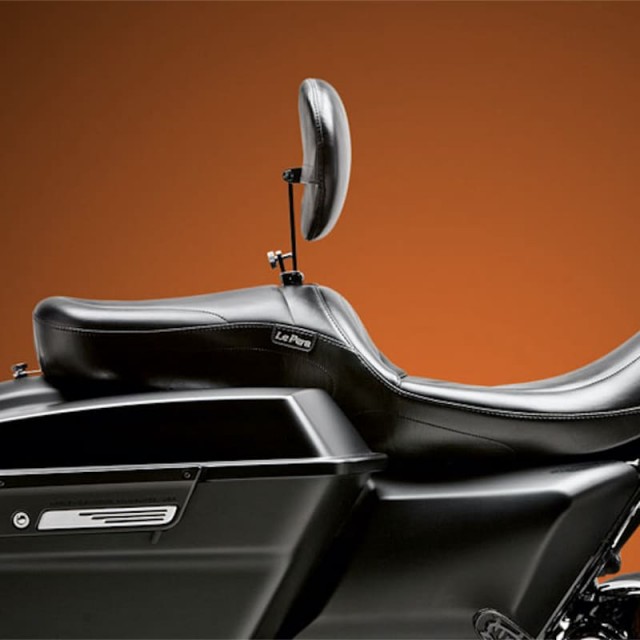 LE PERA MAVERICK STITCH SEAT WITH BACKREST HARLEY TOURING 2008-2021