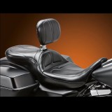 LE PERA MAVERICK STITCH SEAT WITH BACKREST HARLEY TOURING 2008-2021
