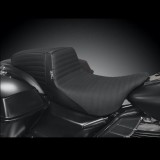 LE PERA KICKFLIP PLEATED GRIPP TAPE SEAT HARLEY TOURING 2008-2021