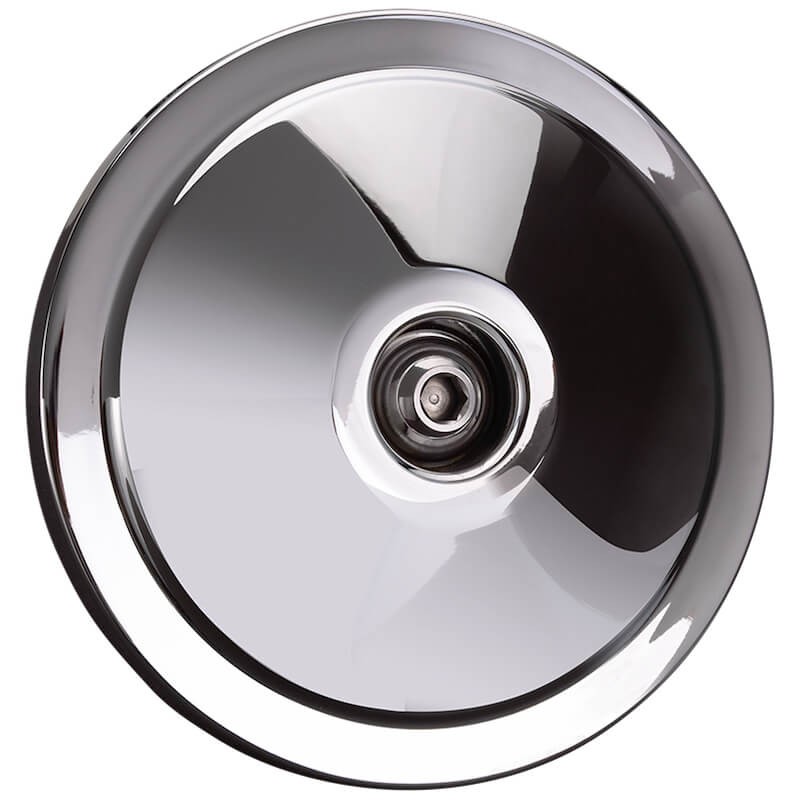 COVER BOBBER DOMED CROMO PER FILTRO ARIA S&S STEALTH