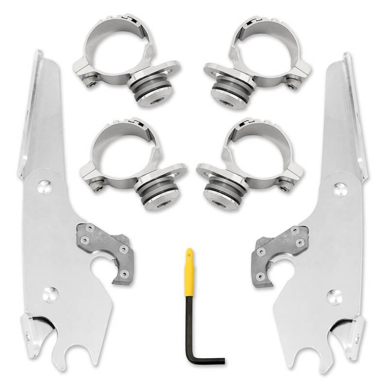SUPPORTI LUCIDATI MEMPHIS SHADES TRIGGER LOCK PER INDIAN SCOUT 15-20