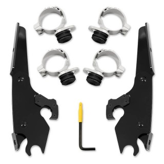 SUPPORTI NERI MEMPHIS SHADES TRIGGER LOCK PER INDIAN SCOUT 2015-2020