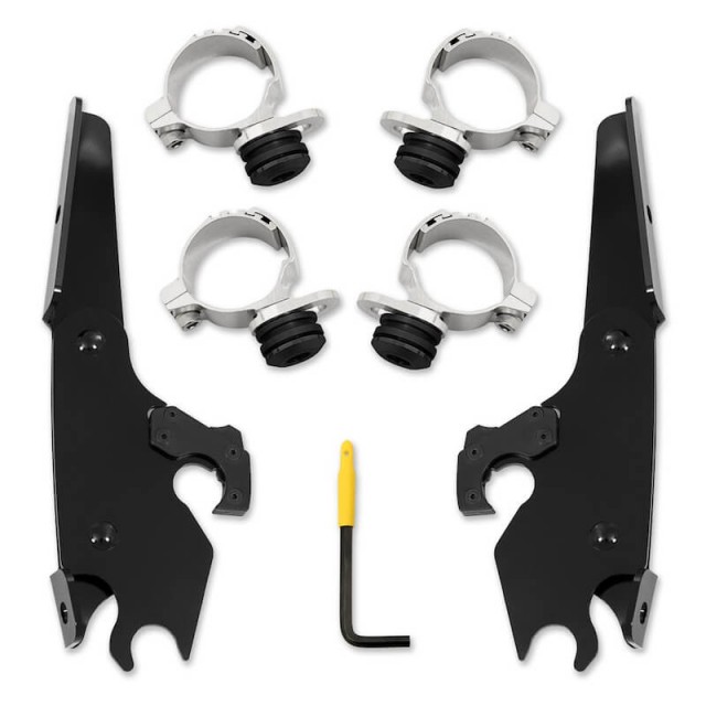 SUPPORTI NERI MEMPHIS SHADES TRIGGER LOCK PER INDIAN SCOUT 2015-2020