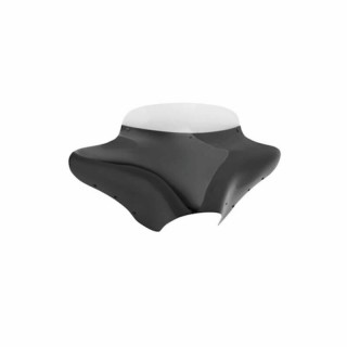 PARABREZZA TRASPARENTE 12,5cm PER BATWING MEMPHIS SHADES - MONTATO